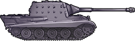 Sideview of Jagdtiger (8,8cm)